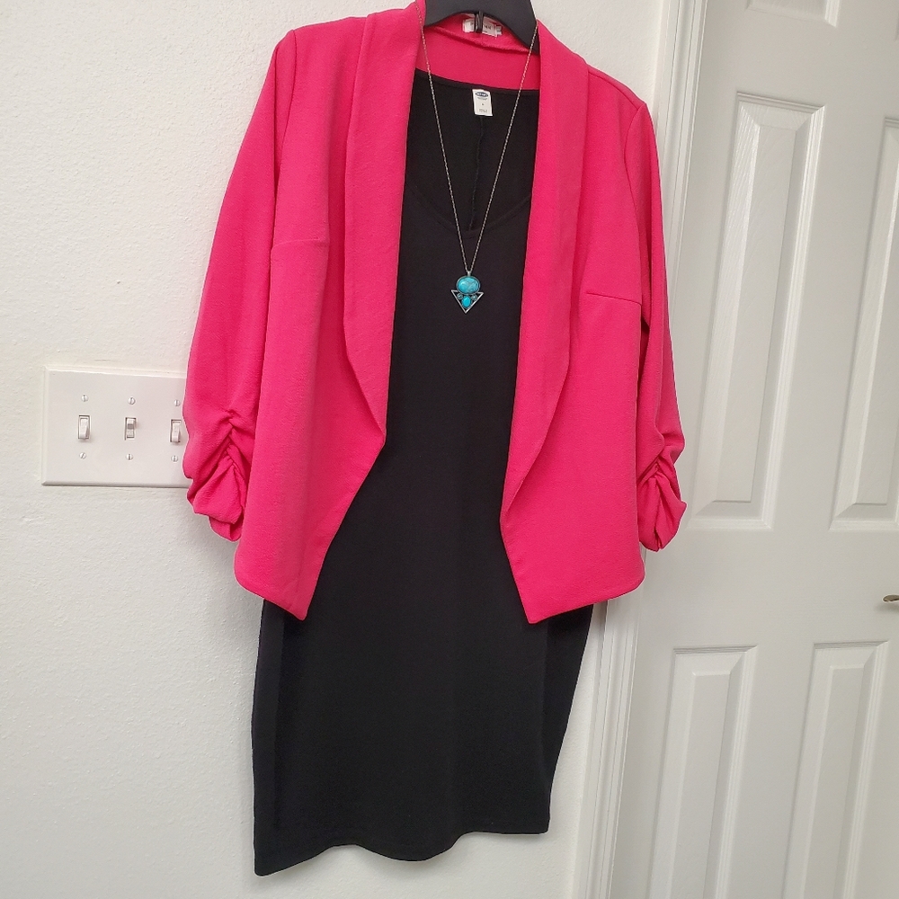 Black Cocoon Dress
